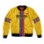 Custom Colombia Football Bomber Jacket Vamos Los Cafeteros