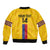 Custom Colombia Football Bomber Jacket Vamos Los Cafeteros