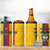 Custom Colombia Football 4 in 1 Can Cooler Tumbler Vamos Los Cafeteros