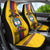 Custom Colombia Football Car Seat Cover Vamos Los Cafeteros