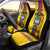 Custom Colombia Football Car Seat Cover Vamos Los Cafeteros