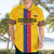 Custom Colombia Football Hawaiian Shirt Vamos Los Cafeteros