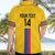 Custom Colombia Football Hawaiian Shirt Vamos Los Cafeteros