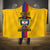 Custom Colombia Football Hooded Blanket Vamos Los Cafeteros