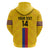 Custom Colombia Football Hoodie Vamos Los Cafeteros