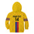 Custom Colombia Football Kid Hoodie Vamos Los Cafeteros