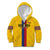 Custom Colombia Football Kid Hoodie Vamos Los Cafeteros