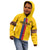 Custom Colombia Football Kid Hoodie Vamos Los Cafeteros