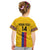 Custom Colombia Football Kid T Shirt Vamos Los Cafeteros