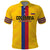 Custom Colombia Football Polo Shirt Vamos Los Cafeteros