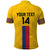 Custom Colombia Football Polo Shirt Vamos Los Cafeteros