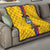 Custom Colombia Football Quilt Vamos Los Cafeteros