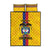 Custom Colombia Football Quilt Bed Set Vamos Los Cafeteros