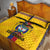 Custom Colombia Football Quilt Bed Set Vamos Los Cafeteros