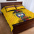 Custom Colombia Football Quilt Bed Set Vamos Los Cafeteros