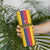 Custom Colombia Football Skinny Tumbler Vamos Los Cafeteros