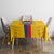 Custom Colombia Football Tablecloth Vamos Los Cafeteros