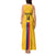 Custom Colombia Football Tank Maxi Dress Vamos Los Cafeteros