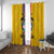 Custom Colombia Football Window Curtain Vamos Los Cafeteros