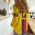 Custom Colombia Football Women Casual Shirt Vamos Los Cafeteros