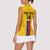 Custom Colombia Football Women Sleeveless Polo Shirt Vamos Los Cafeteros