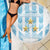 Custom Argentina Football Beach Blanket Vamos La Albiceleste