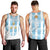 Custom Argentina Football Men Tank Top Vamos La Albiceleste