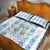 Custom Argentina Football Quilt Bed Set Vamos La Albiceleste