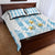 Custom Argentina Football Quilt Bed Set Vamos La Albiceleste