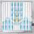 Custom Argentina Football Shower Curtain Vamos La Albiceleste