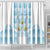 Custom Argentina Football Shower Curtain Vamos La Albiceleste