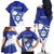 Personalised Israel Independence Day Family Matching Off The Shoulder Long Sleeve Dress and Hawaiian Shirt 2024 Yom Haatzmaut - Wonder Print Shop