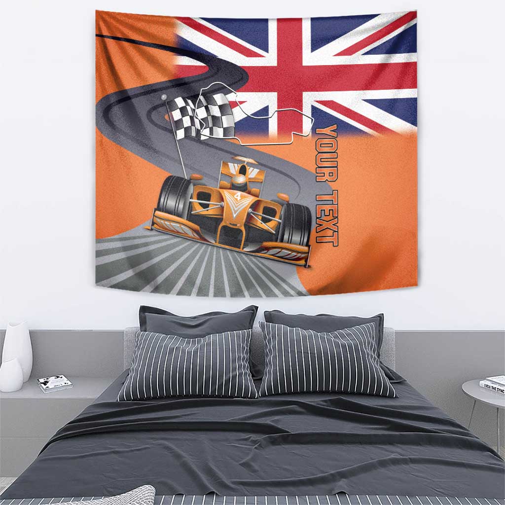 Personalised British Norris Tapestry 2025 Champion Australia GP