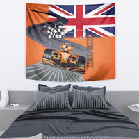 Personalised British Norris Tapestry 2025 Champion Australia GP