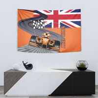 Personalised British Norris Tapestry 2025 Champion Australia GP