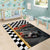 Racing Car 2025 Area Rug Born To Speed