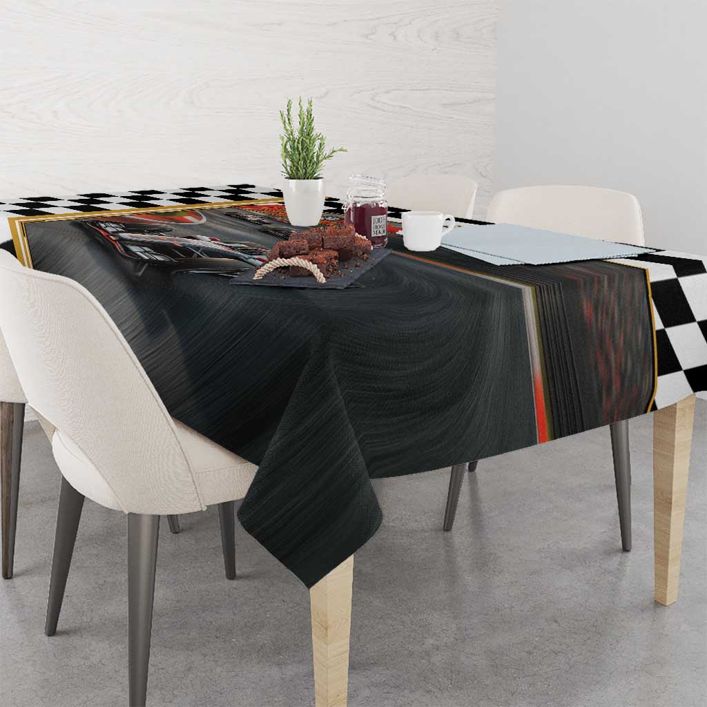 Racing Car 2025 Tablecloth Born To Speed