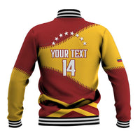Baseball Venezuela 2026 Custom Baseball Jacket 1st Champions Proud Red Version