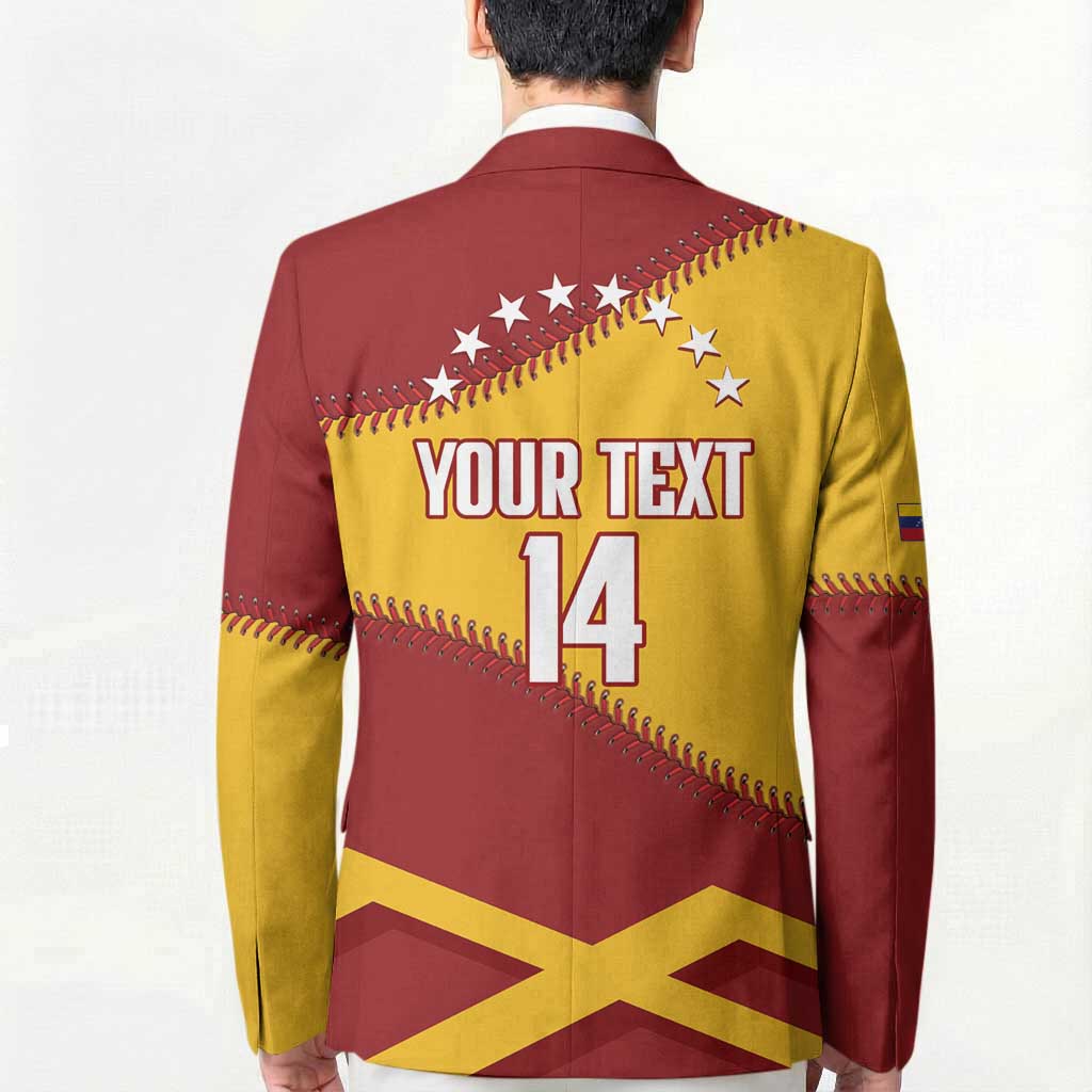 Baseball Venezuela 2026 Custom Blazer 1st Champions Proud Red Version