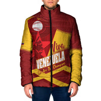 Baseball Venezuela 2026 Custom Padded Jacket 1st Champions Proud Red Version