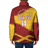 Baseball Venezuela 2026 Custom Padded Jacket 1st Champions Proud Red Version