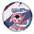 Custom Dominican Republic Football Spare Tire Cover Los Quisqueyanos Crack Style