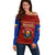 Personalised Venezuela Off Shoulder Sweater Coat Of Arms Style 2023 - Wonder Print Shop