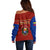 Personalised Venezuela Off Shoulder Sweater Coat Of Arms Style 2023 - Wonder Print Shop