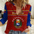 Personalised Venezuela Women Casual Shirt Coat Of Arms Style 2023 - Wonder Print Shop