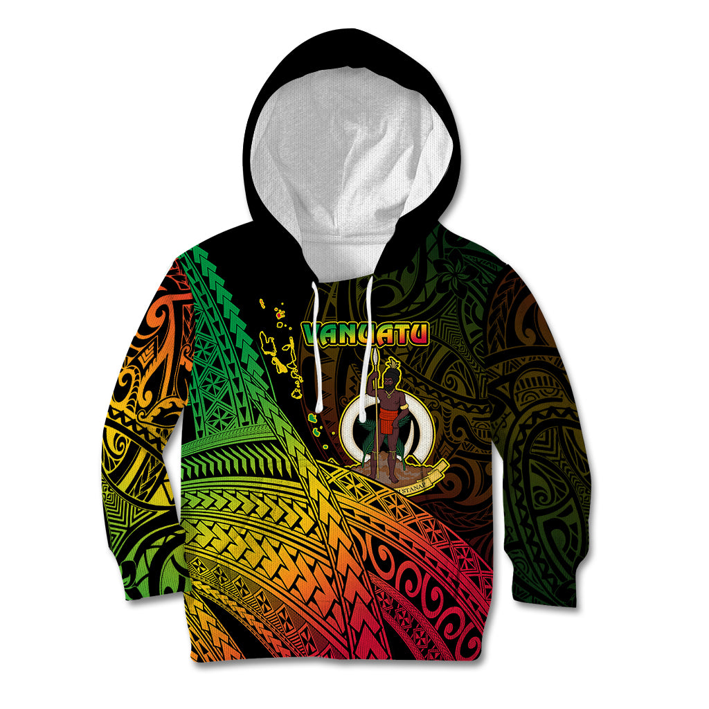 Personalised Vanuatu Kid Hoodie Proud To Be A Ni-Van - Wonder Print Shop