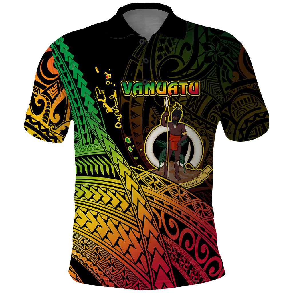 Personalised Vanuatu Polo Shirt Proud To Be A Ni-Van - Wonder Print Shop