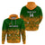 Personalised Australia Rugby Hoodie Go Wallaroos Pacific Indigenous Version 2023 - Wonder Print Shop