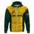 Personalised Australia Rugby Hoodie Go Wallaroos Pacific Simple Version 2023 - Wonder Print Shop