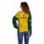 Australia Rugby Off Shoulder Sweater Go Wallaroos Pacific Simple Version 2023 - Wonder Print Shop